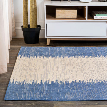 Tavira Modern Strie' Indoor/outdoor Area Rug